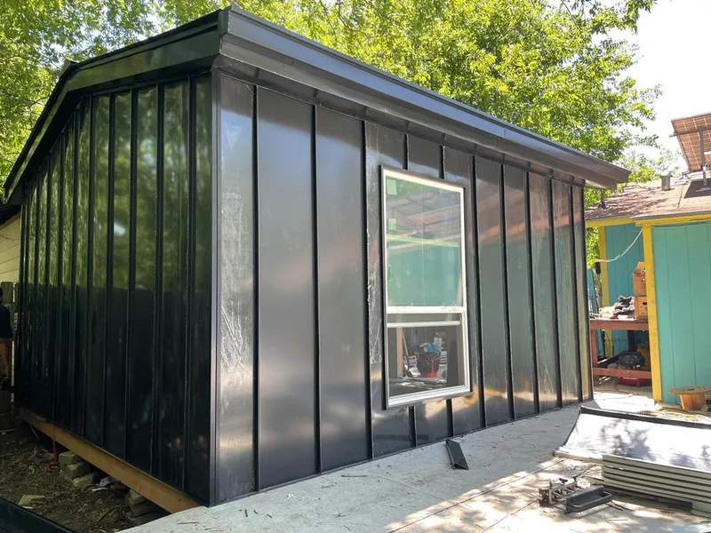 Black standing seam metal wall panels for Roof Inspection in New Kingman-Butler